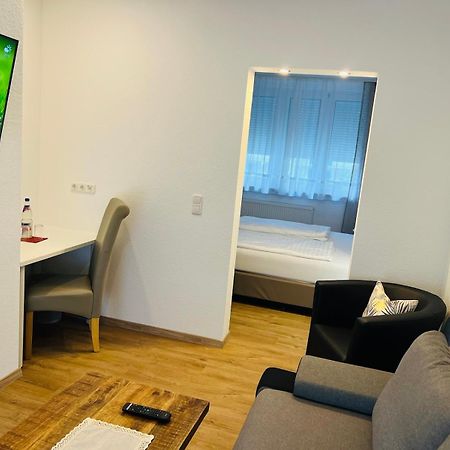 Hotel Pension Wiesenau Bad Salzhausen Екстер'єр фото