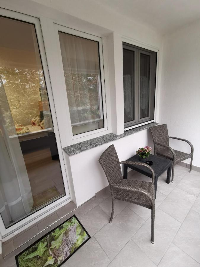 Hotel Pension Wiesenau Bad Salzhausen Екстер'єр фото